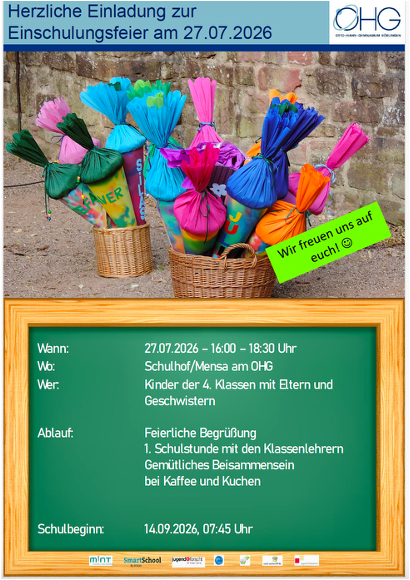 Einschulungsfeier